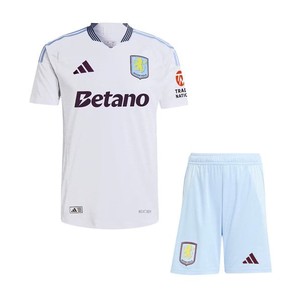 Camiseta Aston Villa 2ª Niño 2024-2025